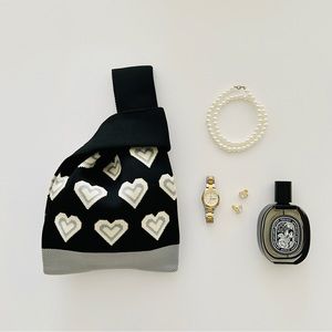 🇯🇵 Knitted 🖤 Small Shopping bag